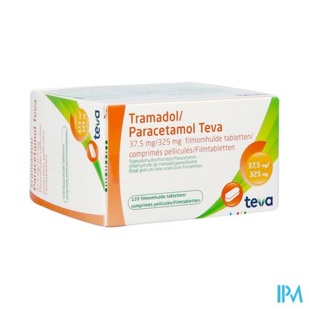 Tramadol Paracetamol 37,5mg/325mg Teva Filmomh 120