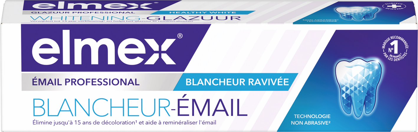 Elmex Dentifrice Email Blancheur Professionnel75ml