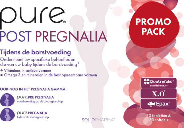 Pure Post Pregnalia Tabl 2x30 + Softcaps 30 Promo 1