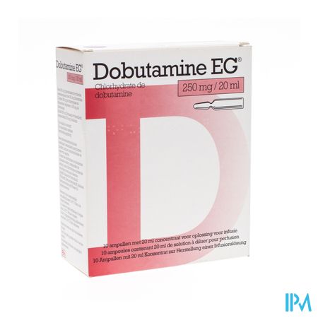 Dobutamine E.g. 10 Amp 250mg/20ml