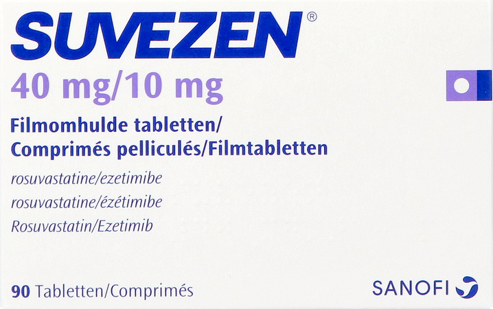 Suvezen 40mg/10mg Comp Pell 90 2