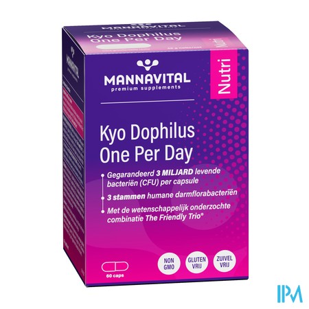 Mannavital Kyodophilus Caps 60