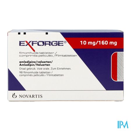 Exforge 10mg/160mg Comp 98 3