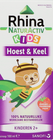 Rhina Natur Activ Hoest Kids Siroop 100ml 6