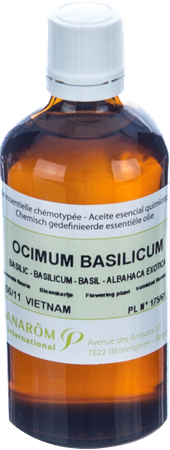 Basilicum Exotisch Ess Olie 100ml Pranarom 1