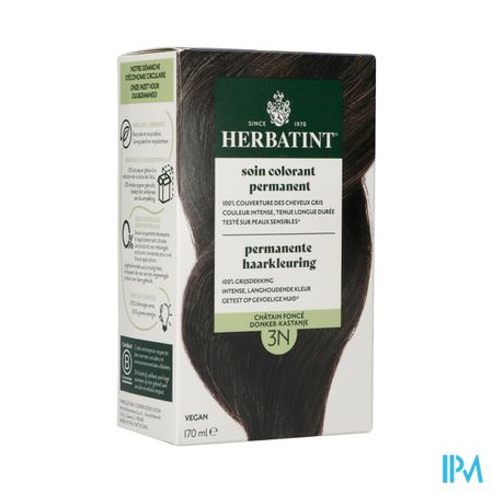 Herbatint 3n Donkerkastanje 170ml