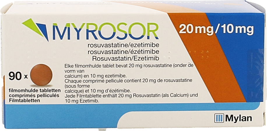 Myrosor 20mg/10mg Filmomh Tabl 90 1