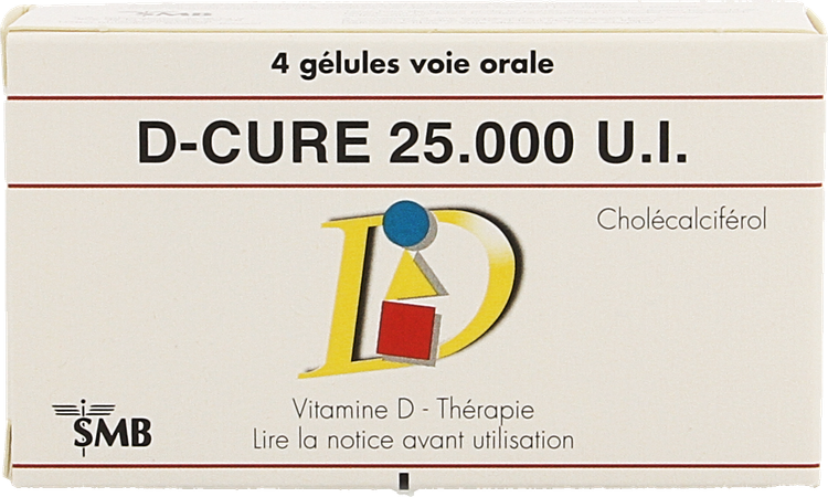 D-cure 25000ie Gelulen 4 2