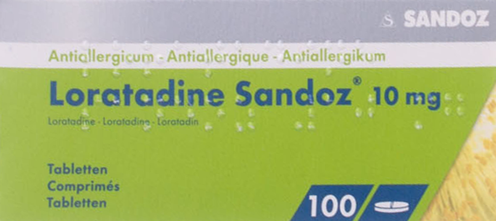Loratadine Sandoz Comp 100 X 10mg 3