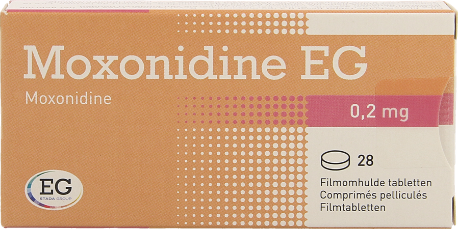 Moxonidine EG Tabl 28X0,2Mg 1