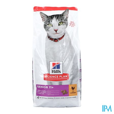 Science Plan Feline Senior 11+ Chicken 3kg 2