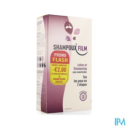 Shampoux Film (Lotion + Shampoo) PROMO -€2 2 x 150 ml