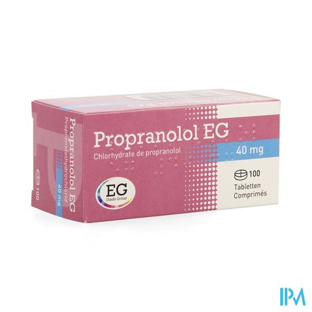 Propranolol EG        Tabl 100X40Mg