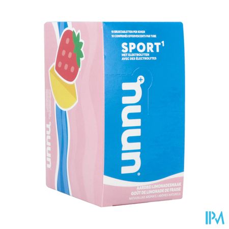 Nuun Sport Aardbeilimonadesmaak Bruis Tabl 10