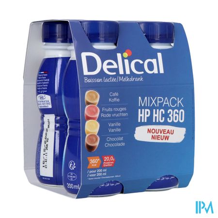 Delical Hphc 360 Mixpack 4x200ml