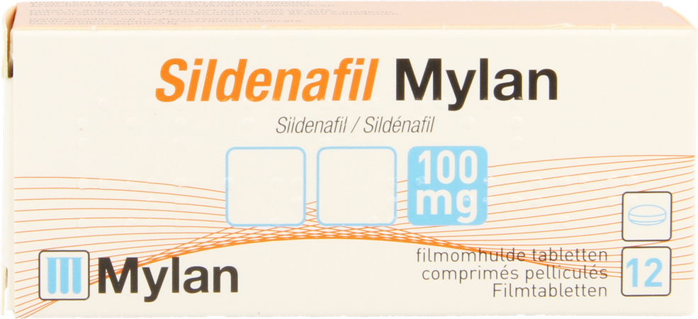 Sildenafil Viatris 100mg Filmomh Tabl 12 6