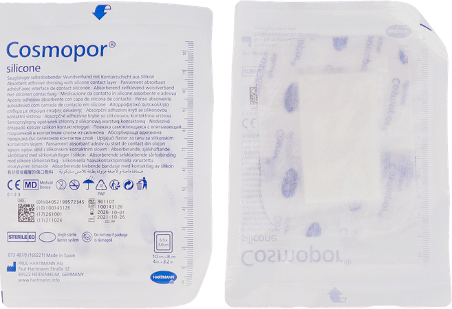 Cosmopor Silicone 10,0x 8cm 10 2