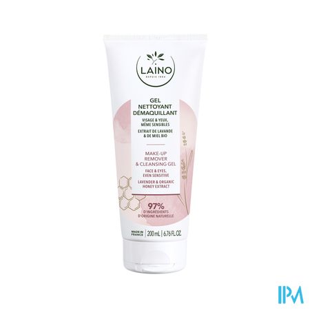 Laino Gel Nettoyant Demaquillant Tube 200ml