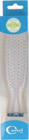 Cartel Borstel Kristal So Chic Pm Blauw 3
