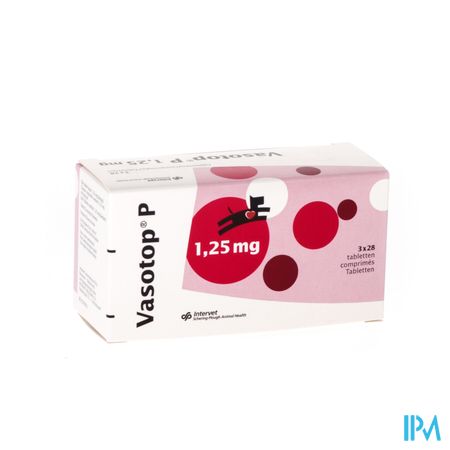 Vasotop P 1,25mg Tabl 3 X 28