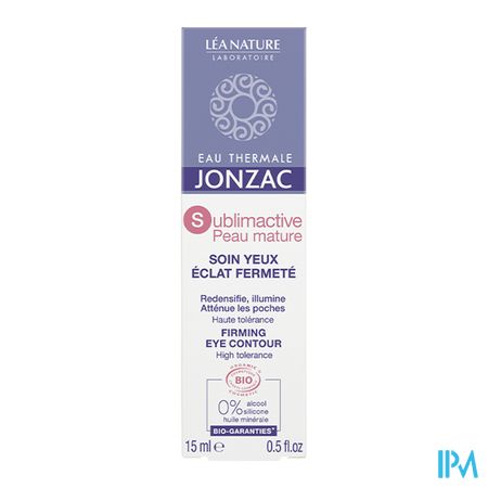 Jonzac Sublimactive Peau Mat. Verst. Verz.bio 15ml 1