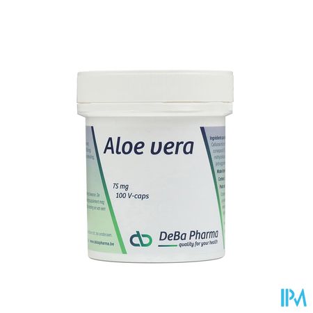 Aloe Vera 200:1 V-caps 100x75mg Deba