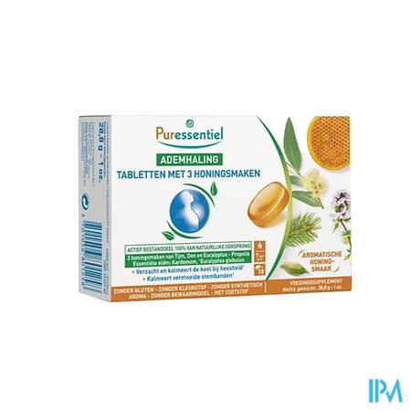 Puressentiel Ademhaling Pastillen Honing 18