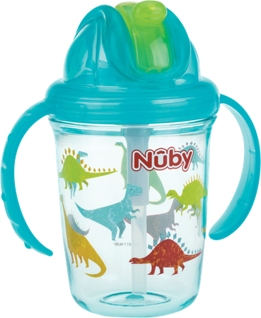 Nuby Flip-it Antilekbeker Uit Tritan 240ml 12m+ 9