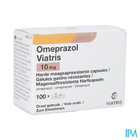 Omeprazol Viatris 10mg Caps 100 Omeprazol Viatris 10mg Caps 100