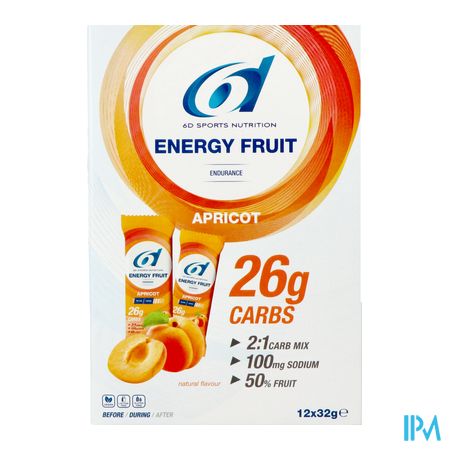 6d Energy Fruit Apricot 12x32g 1