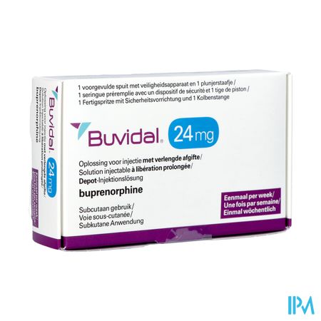 Buvidal 24mg Opl Inj Verl.afg. Voorg.sp 1x0,48ml