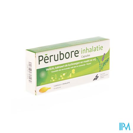 Perubore Inhalator Ess Olie Caps 15