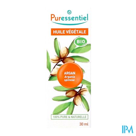 Puressentiel Huile Vegetale Bio Argan 30ml 2