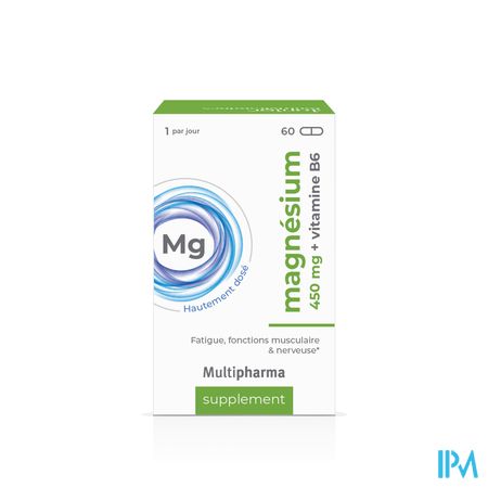 Mph Magnesium 450mg + Vit B6 6mg Caps 60