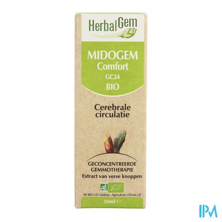 Herbalgem Midogem Comf Cerebrale Circul.cplx 50ml 3