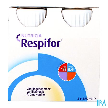 Respifor Arôme Vanille Bouteilles 4x125ml 1