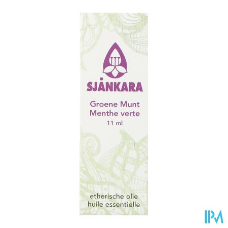 Sjankara Groene Munt Ess. Olie 11ml 2