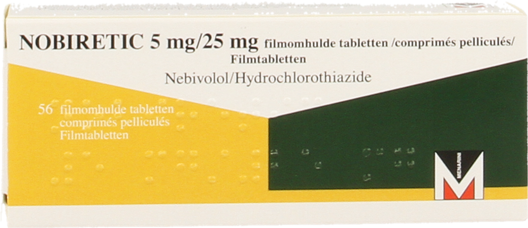 Nobiretic 5mg/25,0mg Comp 56 3