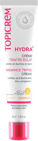 Topicrem Hydra+ Getinte Cr Eclat Licht 40ml Nf 5