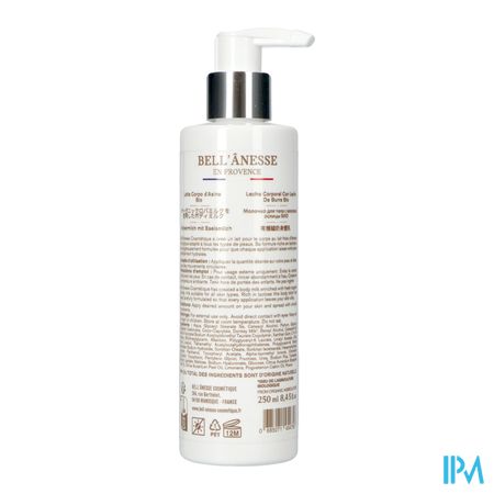 Bell Lait Corps Lait Anesse Fleur Coton 250ml 4