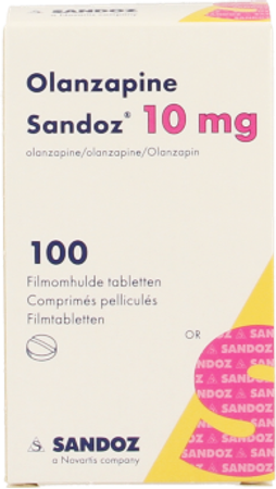 Olanzapine 10mg Sandoz Pot Filmom Tabl 100 2