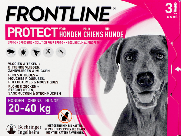 Frontline Protect Spot On Opl Hond 20-40kg Pipet 3 2