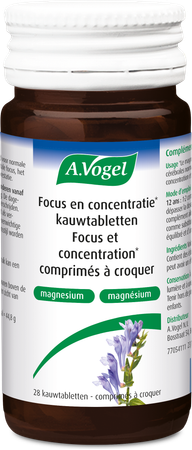 A.vogel Focus & Concentratie Kauwtabl 28 7