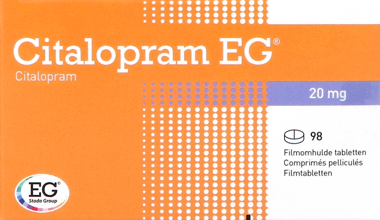Citalopram Eg Pi Pharma Comp 98x20mg Pip 3