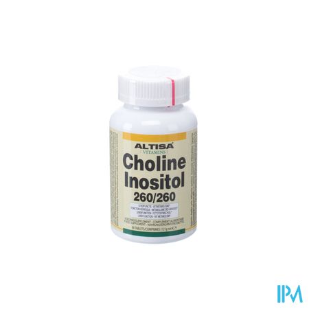 Altisa Choline 260mg Inositol 260mg Comp 90