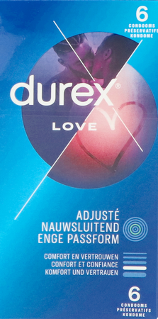 Durex Love Preservatifs 6 5