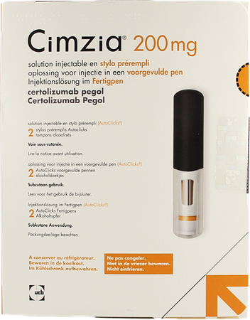 Cimzia 200mg sol. inj. stylo prérempli 2 1