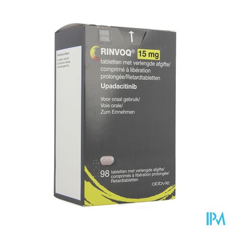 Rinvoq 15mg Verlengde Afgifte Tabl 98