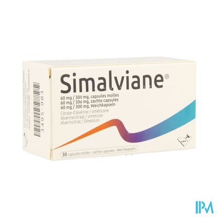 Simalviane 60mg/300mg Caps Molles 30