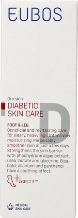 Eubos Diabetics Skin Care Voeten&benen Creme 100ml 4